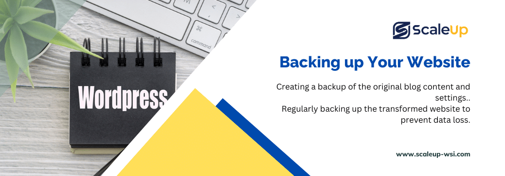 Backing up Your Website